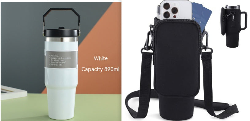 Stainless Steel Car Cup Water Bottle