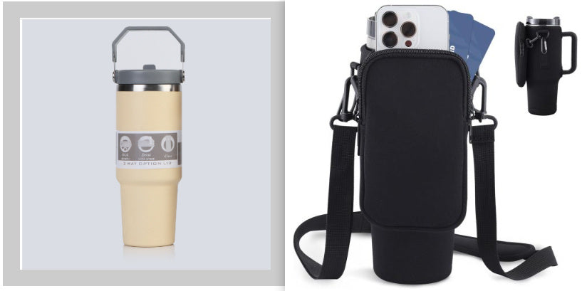 Stainless Steel Car Cup Water Bottle