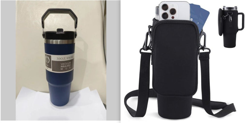 Stainless Steel Car Cup Water Bottle