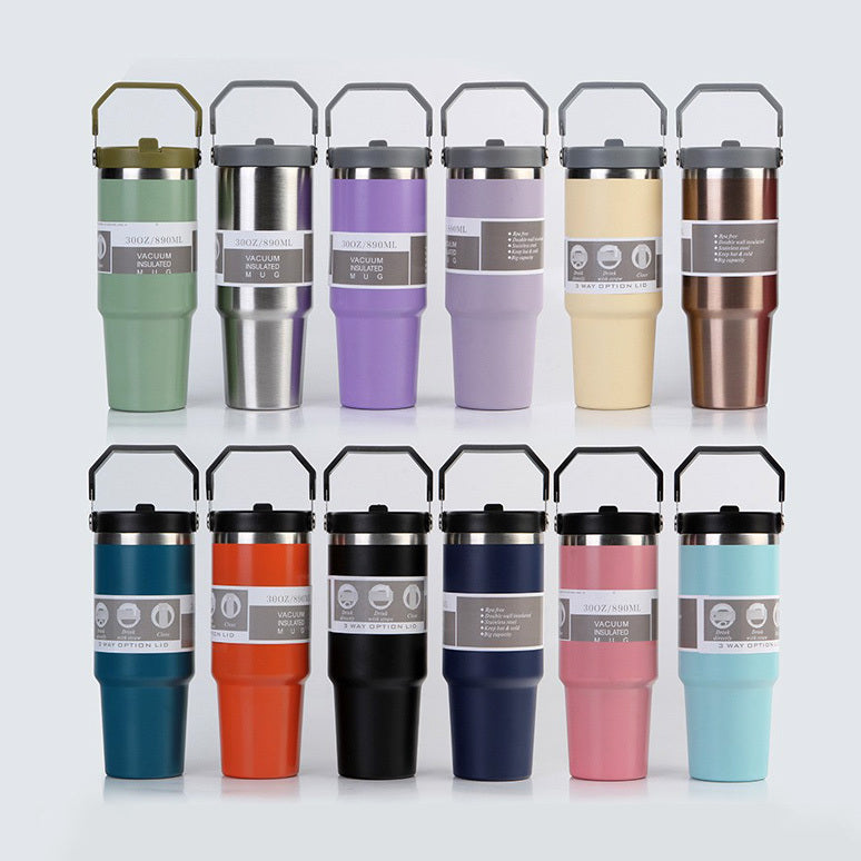 Stainless Steel Car Cup Water Bottle