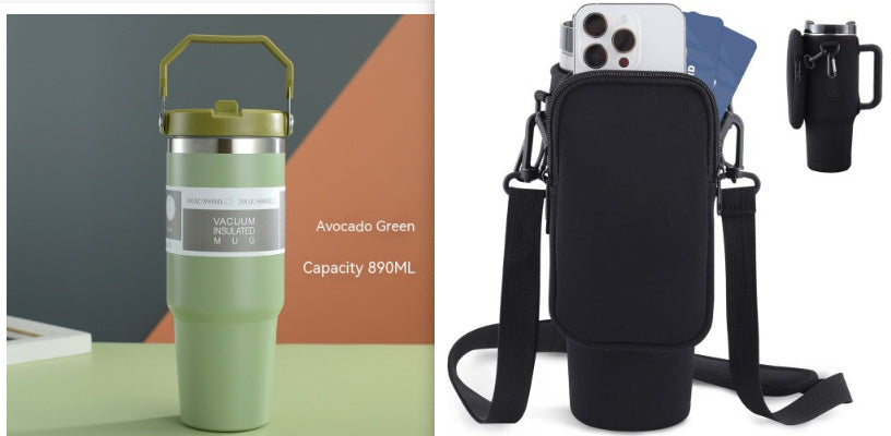 Stainless Steel Car Cup Water Bottle