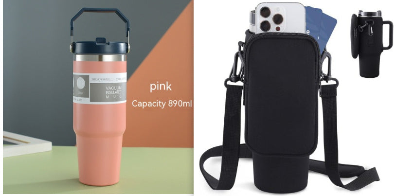 Stainless Steel Car Cup Water Bottle