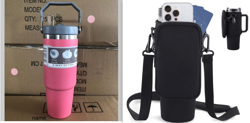 Stainless Steel Car Cup Water Bottle