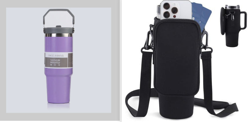 Stainless Steel Car Cup Water Bottle