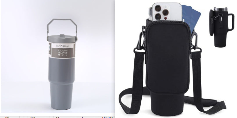 Stainless Steel Car Cup Water Bottle
